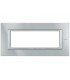 Platte Bticino Axolute 6 Module Tech Monochrom HA4806HC