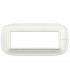 Bticino Axolute elliptische Abdeckrahmen 6 Module HB4806HD
