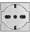 Bticino Axolute FLAT Schuko-Steckdose mit Absicherung Tech 10/16A HC4140/16F