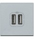 Bticino Axolute 2 Module HC4285C2 USB-Ladesteckdose