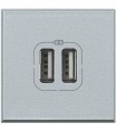 Bticino Axolute 2 Module HC4285C2 USB-Ladesteckdose