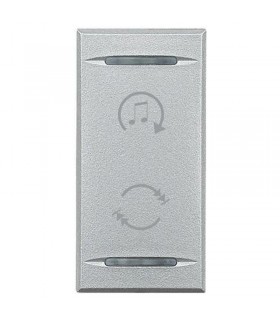 Bticino Axolute 2-Funktions-Schalterabdeckung HC4911BF