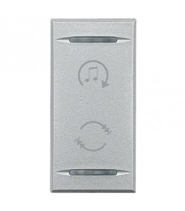 Bticino Axolute 2-Funktions-Schalterabdeckung HC4911BF