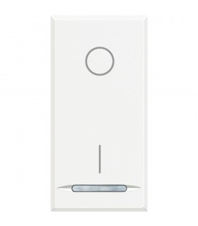 Bticino Axolute Bipolarer Schalter Weiß HD4002
