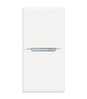 Bticino Axolute Axialer Umschalter 1P 16A Weiß HD4003N