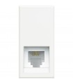 Bticino Axolute Telefonsteckdose Weiß HD4258C11N