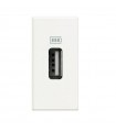 USB-ladegerät, 1,1-BIS-Bticino Axolute weiß HD4285C1