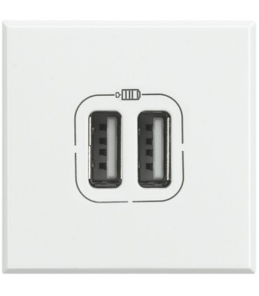 USB-Lademodul Bticino Axolute 2 Module Farbe Weiß HD4285C2