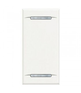Tastenabdeckung 2 Funktionen 1 Modul Weiß Bticino Axolute HD4911