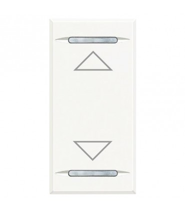 Tastenabdeckung Bticino Axolute 2 Funktionen mit beleuchteten Linsen HD4911AH