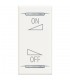 Bticino Axolute On-Off Abdeckung mit Siebdruck HD4911AI