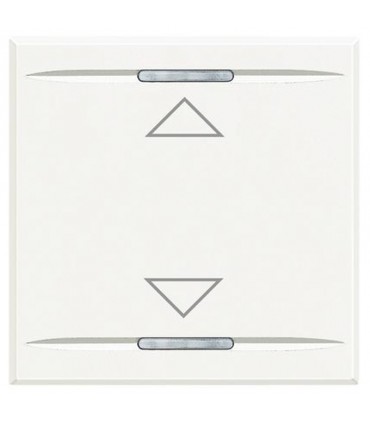Bticino Axolute 2 Tastenabdeckungen auf und ab Module HD4911M2AH