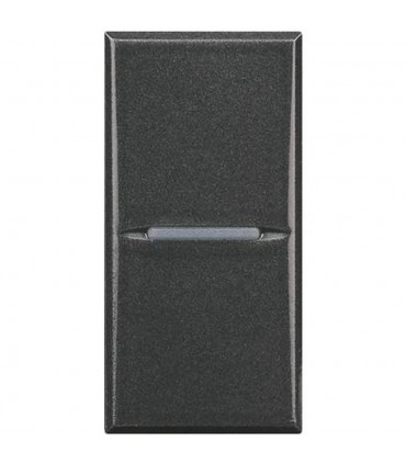 Bticino Axolute Axialschalter 1P 10A Dunkel HS4001N