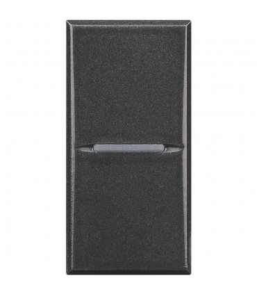 Bticino Axolute Taster 10A 1P Dunkel HS4005N