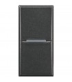 Bticino Axolute Taster 10A 1P Dunkel HS4005N