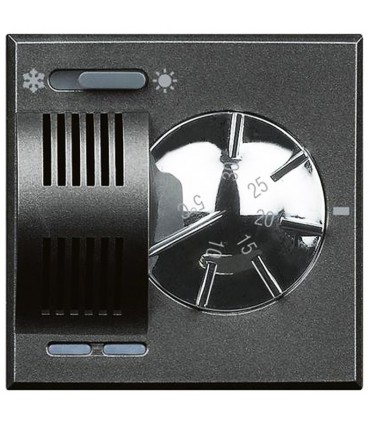 Raumthermostat Anthrazit Bticino Axolute HS4442