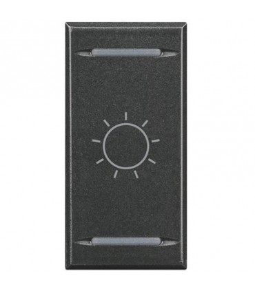 Tastenabdeckung Bticino Axolute 2 Funktionen Symbol Hellanthrazit HS4911BA