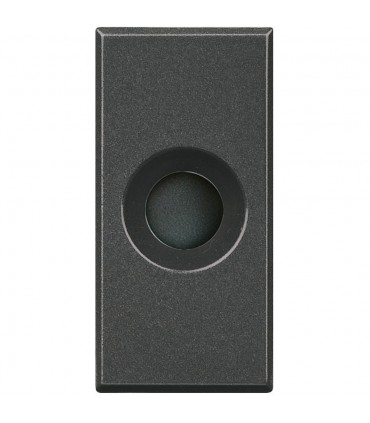 Bticino Axolute Kabelauslass Farbe Anthrazit HS4953