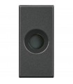 Bticino Axolute Kabelauslass Farbe Anthrazit HS4953