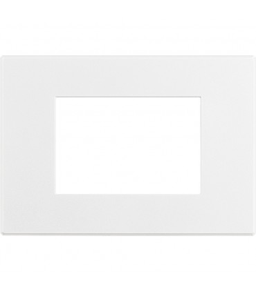 PLacca 3 Plätze Bticino Axolute AIR Lackierbar HW4803AW