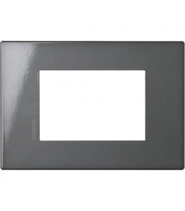 Platte 3 Plätze Bticino Axolute AIR Anthrazit HW4803HS