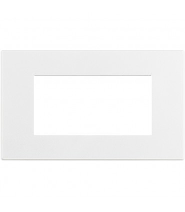 Platte 4 Plätze Bticino Axolute AIR Lackierbar HW4804AW