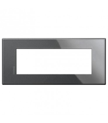 Bticino Axolute Air Plate 6 Module Anthrazit HW4806HS