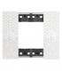 Bticino Platte Living Now 2 Module Farbe: Pixel KA4802MW