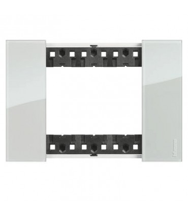 Bticino Platte Living Now 3 Module Farbe: Sky KA4803DA