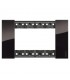 Bticino Platte Living Now 4 Module Farbe: Nacht KA4804DG