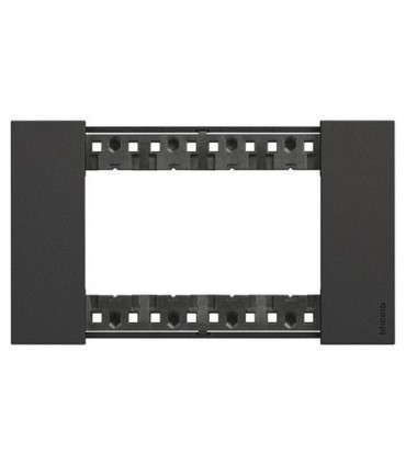 Bticino Platte Living Now 4 Module Farbe: space KA4804NG