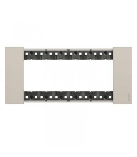 Bticino Platte Living Now 6 Module Fabre: Sand KA4806KM