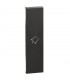 Bticino Cover Living Now mit Glockensymbol 1M schwarz KG01D