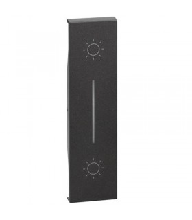 Bticino Cover für Umschalter Living Now K4036 Schwarz KG05L