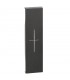 Abdeckung Bticino Living Now mit STOP-symbol 1M schwarz KG06MH