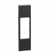 Bticino Cover Living Now für RJ11/45 Steckdosen A/V Schwarz KG07