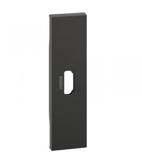 Bticino Cover Living Now für HDMI-Buchse 1 Modul schwarz KG14