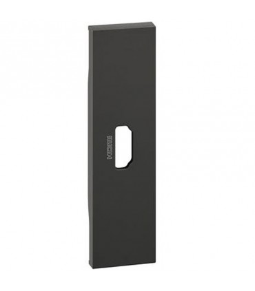 Bticino Cover Living Now für HDMI-Buchse 1 Modul schwarz KG14