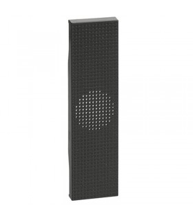 Bticino Cover Living Now für Bronzeglocke und Summer, schwarz KG15
