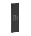 Bticino Cover Living Now für Bronzeglocke und Summer, schwarz KG15