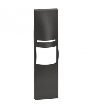 Bticino Living Now beleuchtbare Abdeckung, für IR-Schalter, 1 Modul, Schwarz KG16