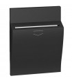 Cover Bticino Living Now für Ausweishalter 3 Module schwarz KG22