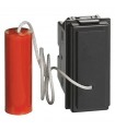 Bticino Living Now Druckknopfschaltung 1P 10A schwarz KG4033