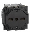 Bticino Living Now schuko Steckdose FLAT 10/16A schwarz KG4140A16F