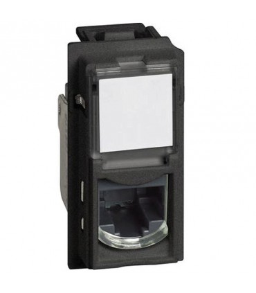 Bticino Living Now RJ45-Anschlüsse Toolless UTP cat5E schwarz KG4279C5E