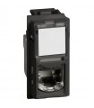 Bticino Living Now Steckdose RJ45 Toolless UTP cat. 6 schwarz KG4279C6