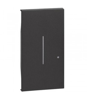 Abdeckung Bticino Living Now lichtschalter wireless schwarz KG42M2