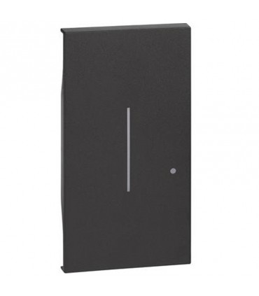 Abdeckung Bticino Living Now lichtschalter wireless schwarz KG42M2