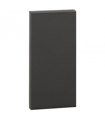 Bticino ästhetisches Cover Living Now für Blindmodule Schwarz KG8100