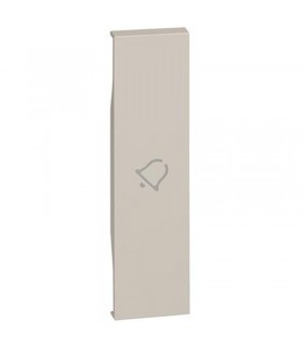 Bticino Cover Living Now mit Glockensymbol 1M sand KM01D